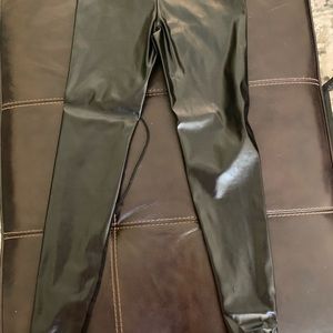 Pleather pants